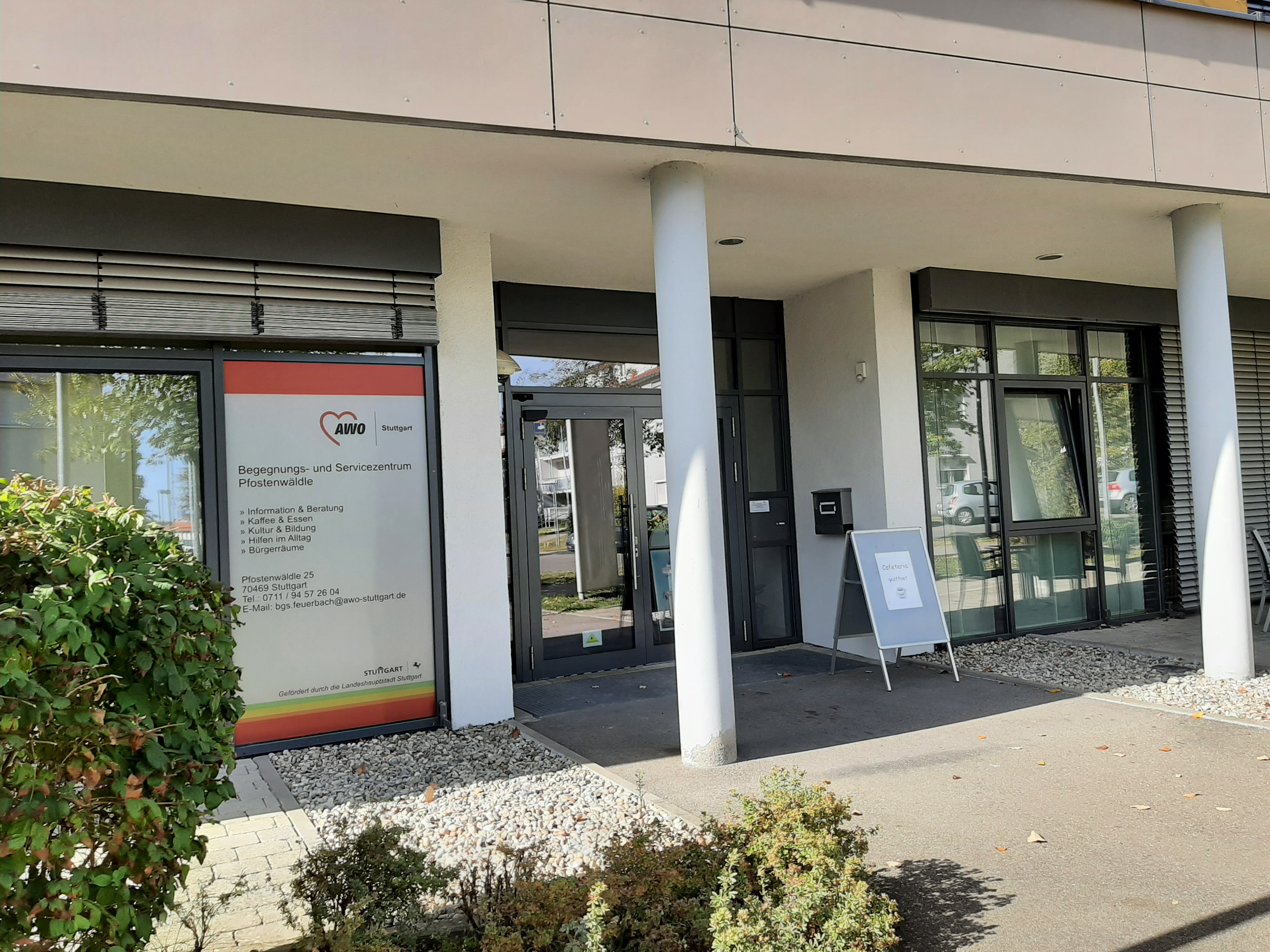 Einleitungsbild Begegnungs- und Servicezentrum Pfostenwäldle - Feuerbach