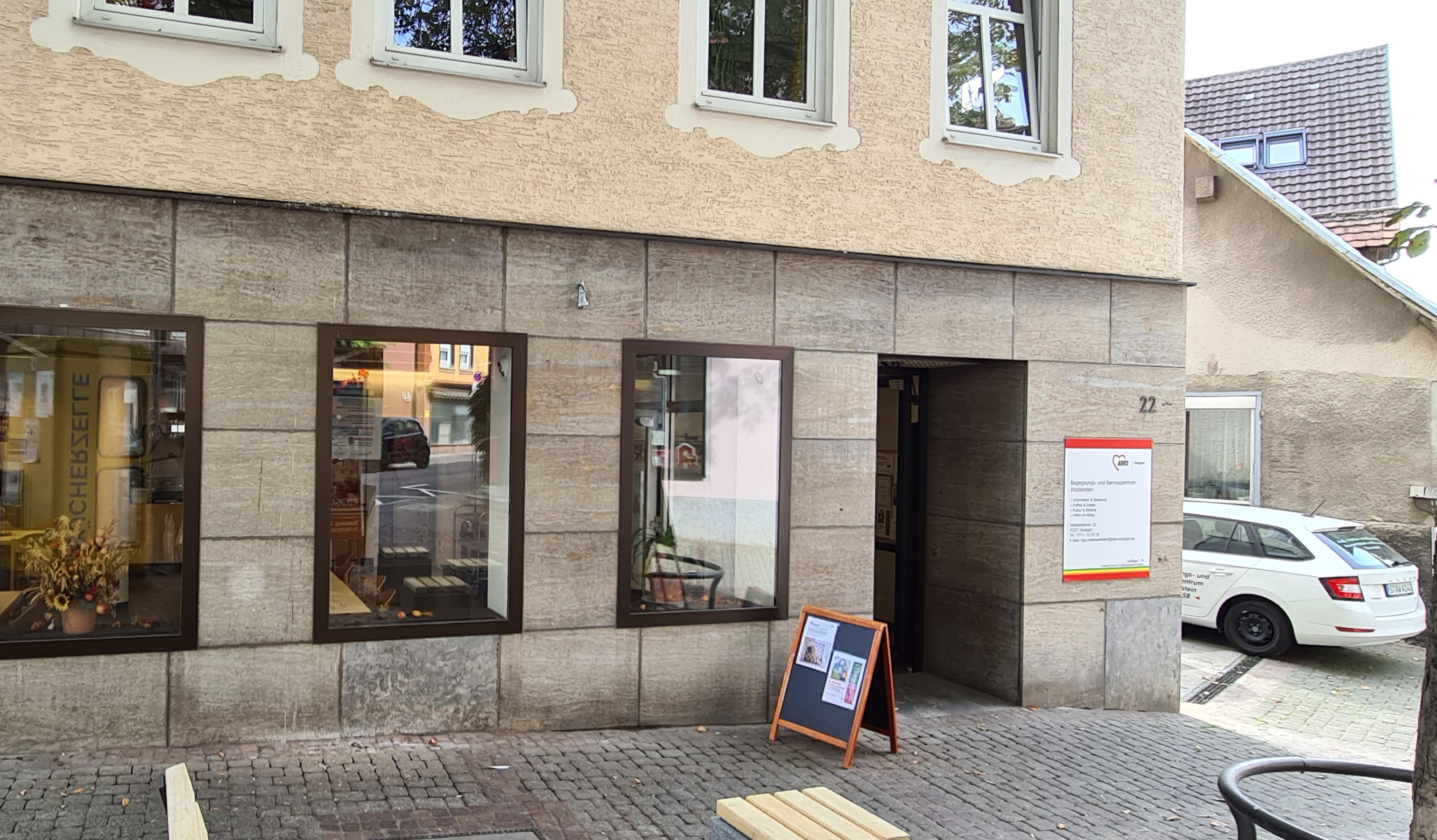 Einleitungsbild Begegnungs- und Servicezentrum Widderstein – Untertürkheim